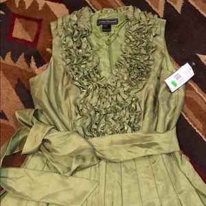 Jessica Howard Ivy green cocktail dress